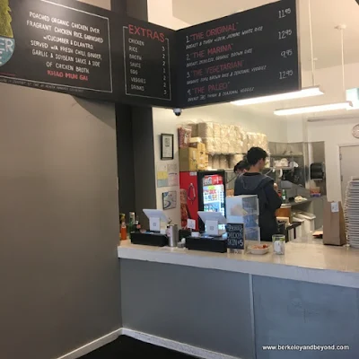 order counter at Rooster & Rice in San Francisco, California