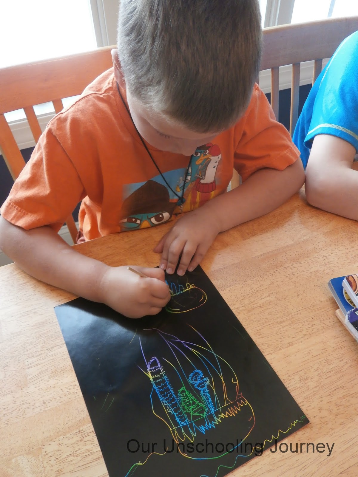 Art Project 7 Jellyfish Scratch Art