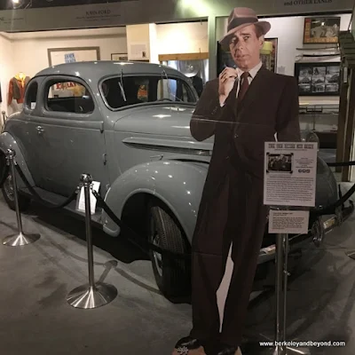 Humphrey Bogart memorabilia displayed at Museum of Western Film History in Lone Pine, California
