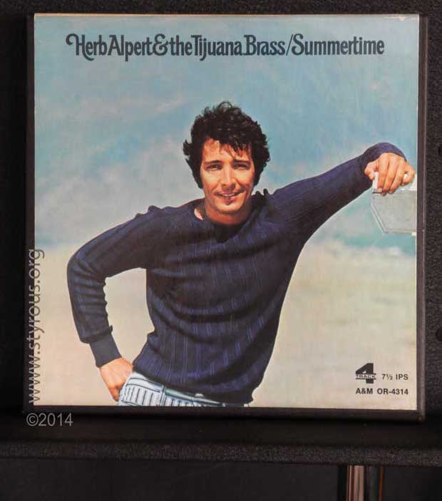 The Styrous® Viewfinder 101 ReeltoReel Tapes 116 Herb Alpert & the