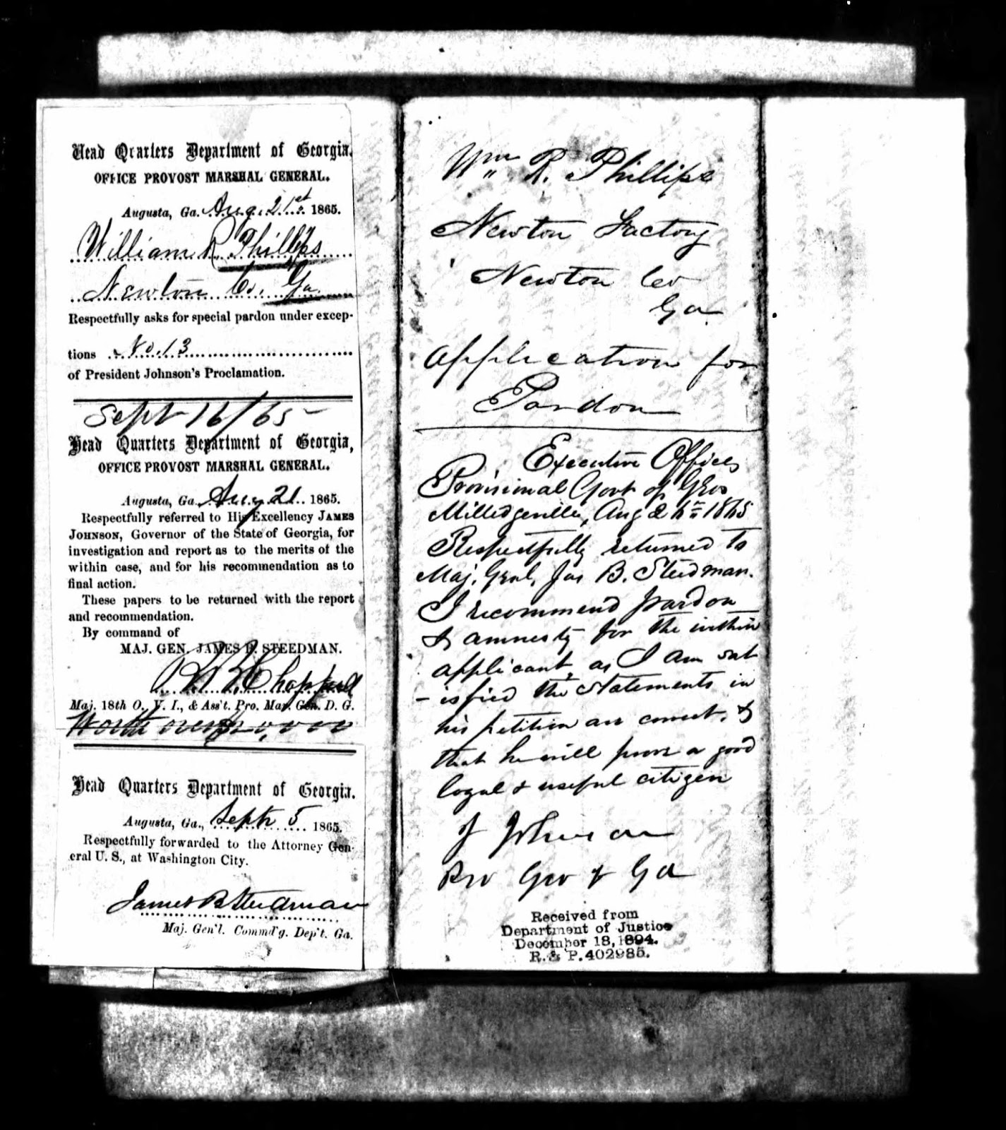 Ancestry Island Working on Wednesday William R. Phillips (18181890