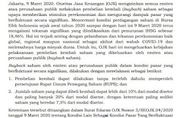 Pembelian Kembali (Buyback) Saham