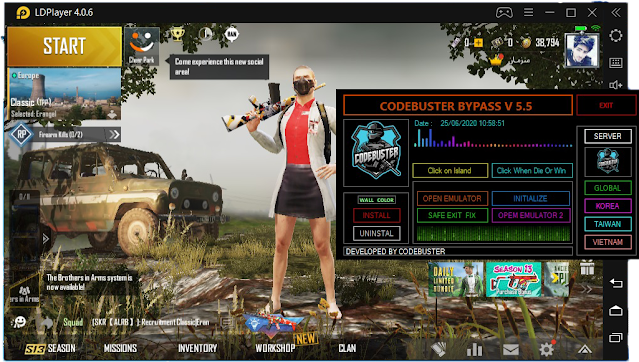 Bypass Pubg Mobile 0.18.0 - LD Player Bypass 100% Safe - GetintoMriri