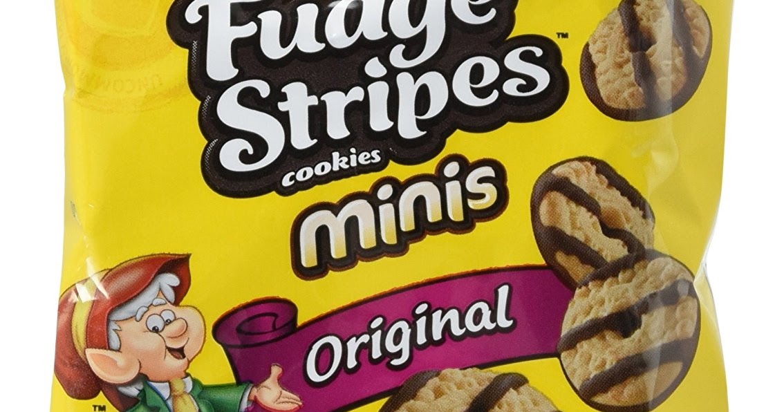 Peanut Free Reviews Keebler Fudge Stripes cookies minis