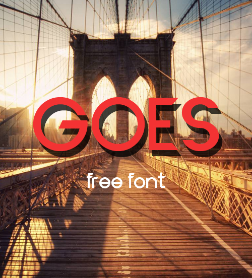 Font Commercial Gratis Terbaru Untuk Desainer Grafis - Goeo Free Font
