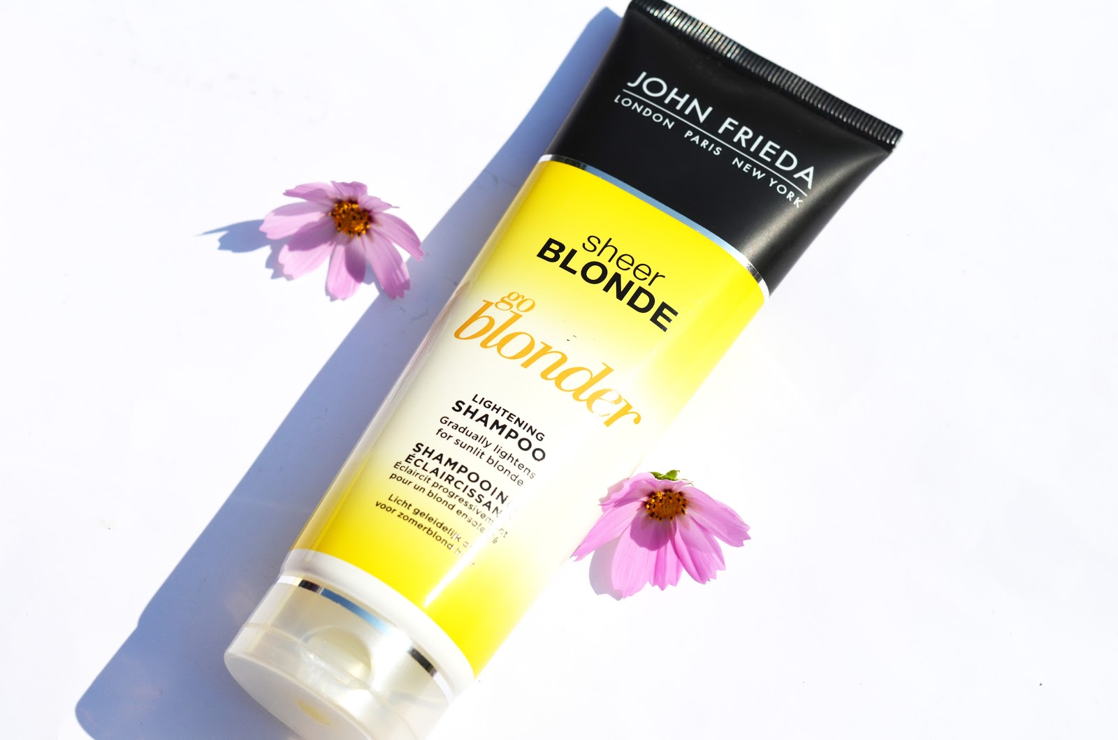 Rysichka John Frieda Sheer Blonde Go Blonder Conditioner, Shampoo