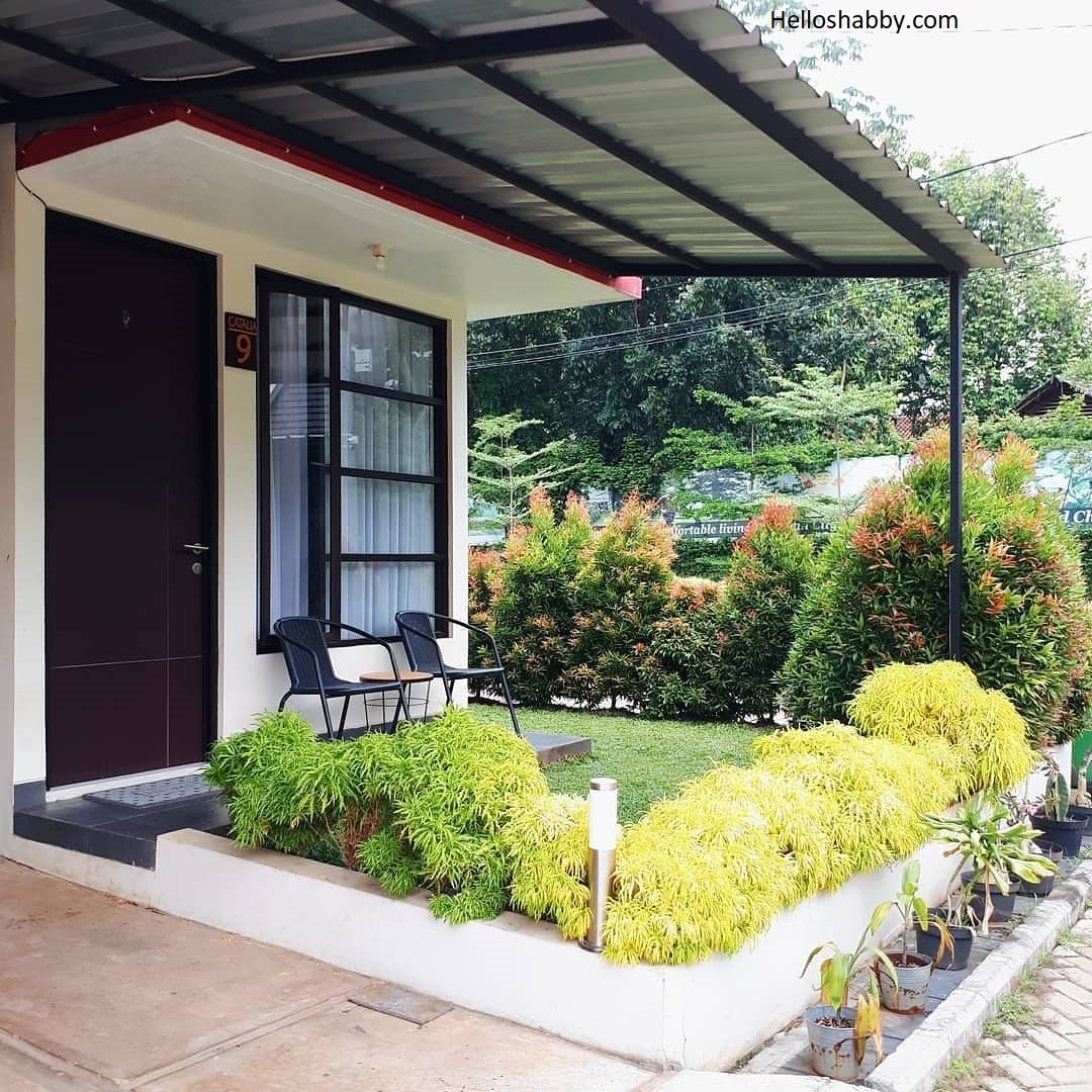 7 Inspirasi Desain Taman Kecil Depan Rumah ~ HelloShabby.com : interior