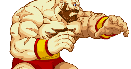 Zangief Street Fighter 13 Cm Lutador Luta Livre Urss Russia