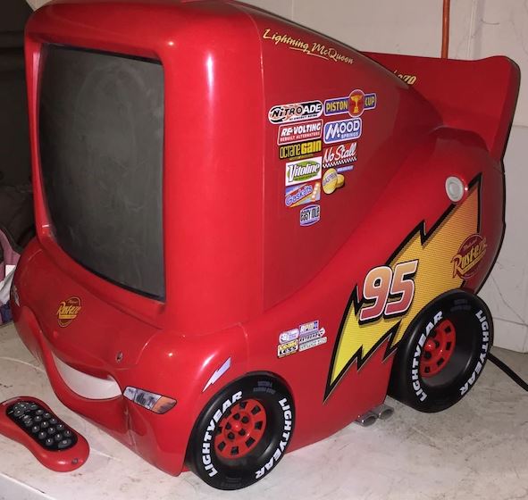 Just A Car Guy: a tv with wheels, how'd I never hear of this?