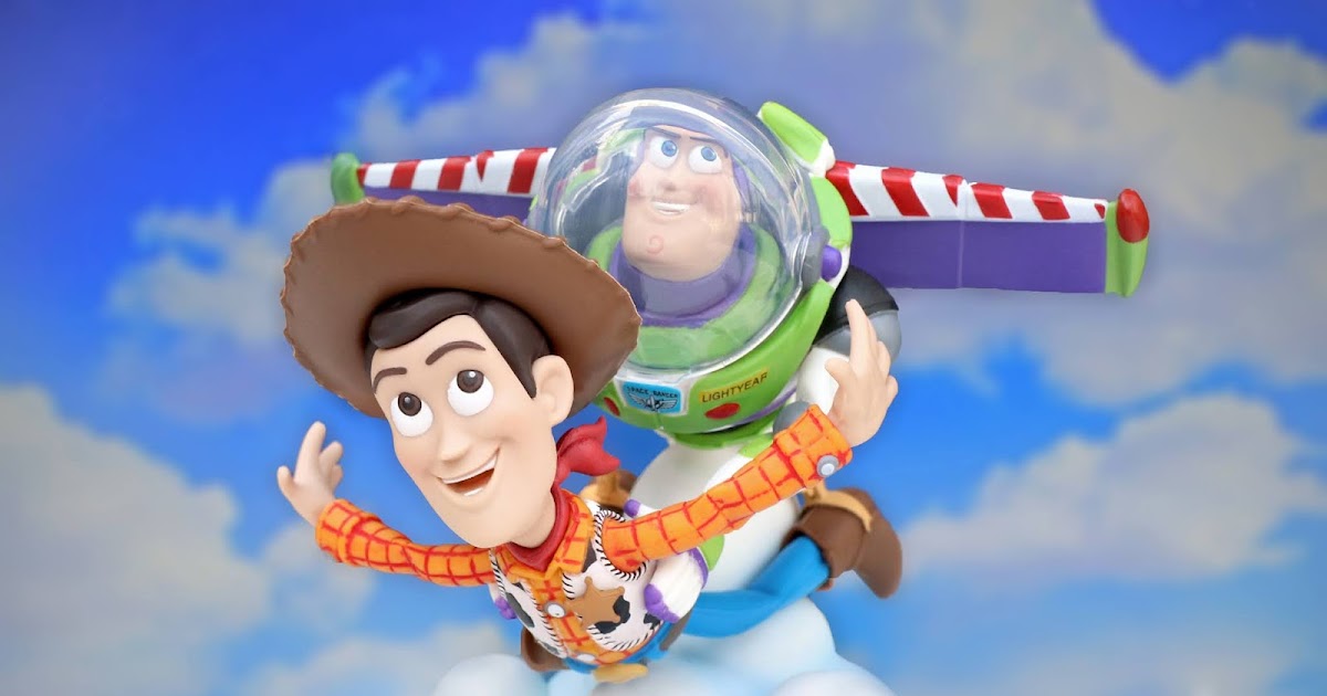 Dan the Pixar Fan: Toy Story: Buzz & Woody Q-Fig Max Figurine by
