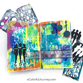 Trying Out Jane Davenport's Mixed Media Supplies - Carolyn Dube
