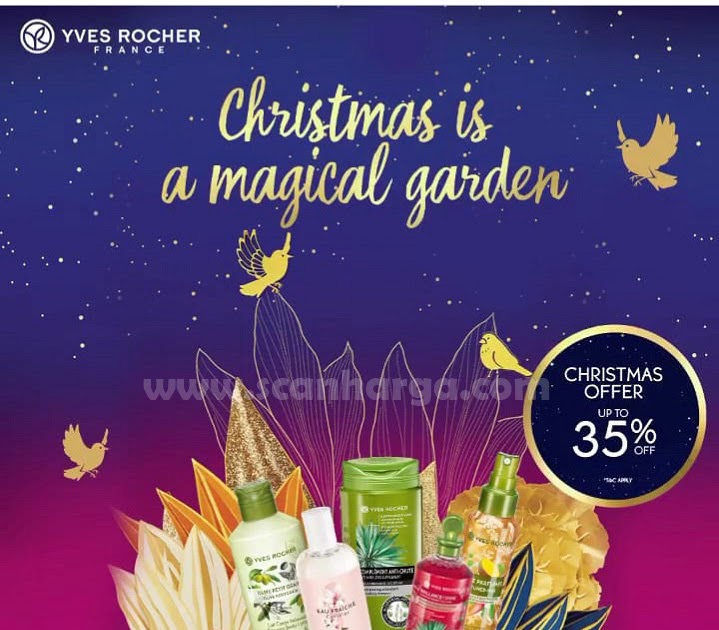 Promo Yves Rocher Christmas Offer Disc. Up To 35 Off scanharga