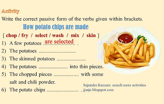 English Model Activities O/ L : PASSIVE VOICE EXERCISES