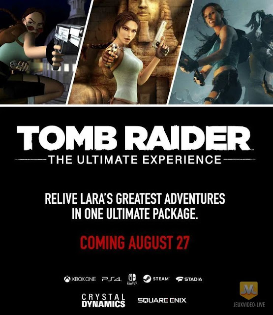 بالصور الكشف عن تجميعة مطلقة لسلسلة Tomb Raider تضم العناوين الكلاسيكية 