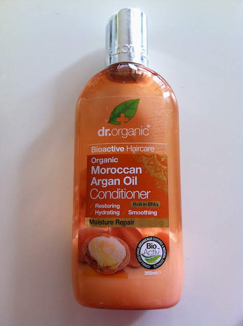 acondicionador aceite de argan, dr.organic , mi experiencia