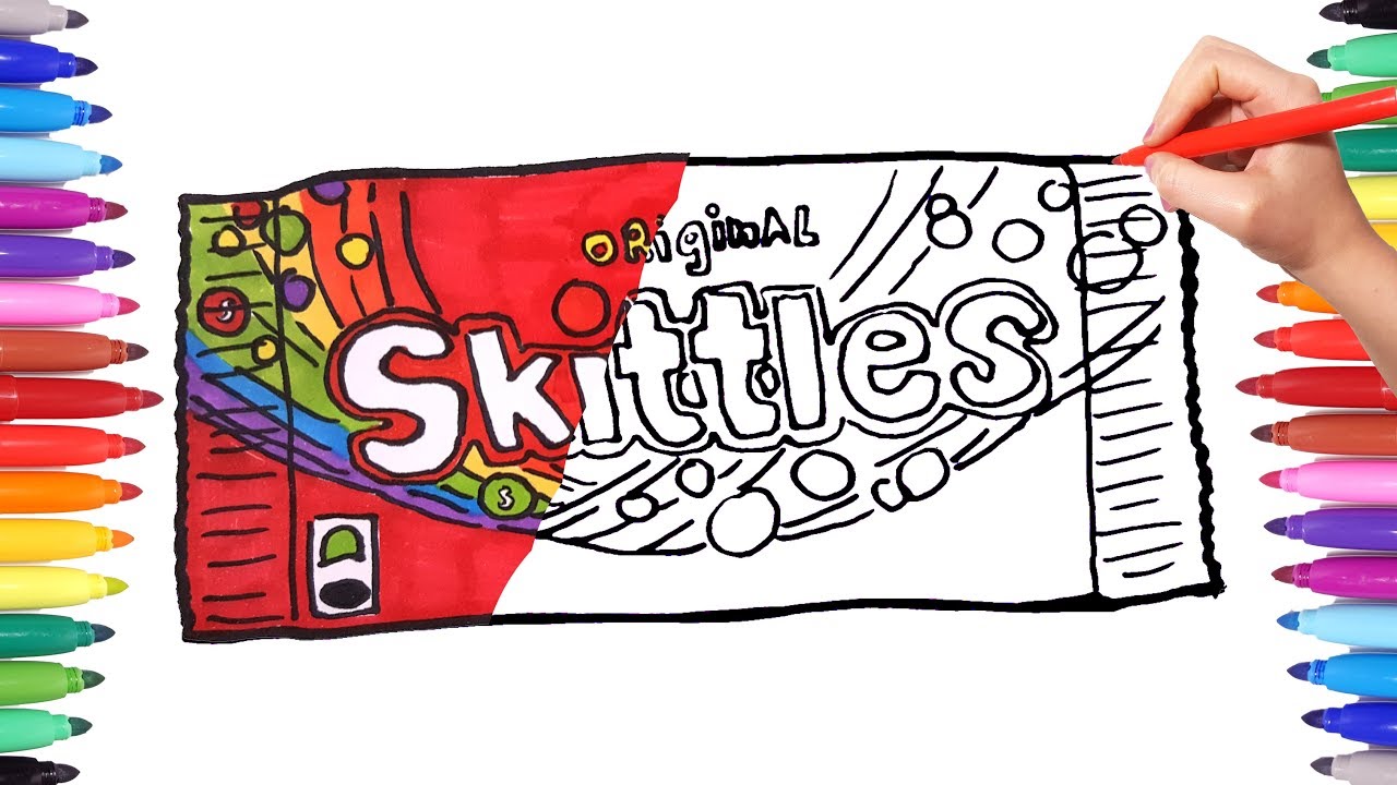 Skittles Coloring Pages ~ Coloring Pages