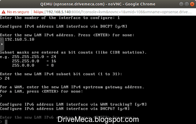 Continuamos configurando LAN Continuamos configurando LAN