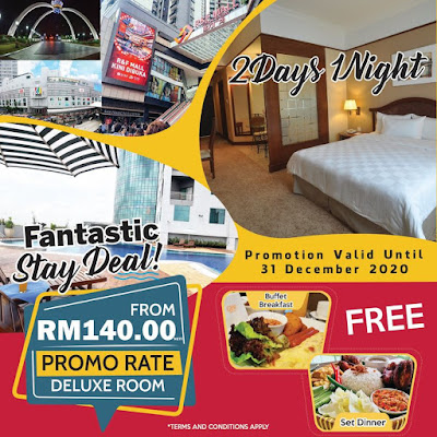 Staycation 2 Hari 1 Malam di Deluxe Room, GBW Hotel, Johor Bahru