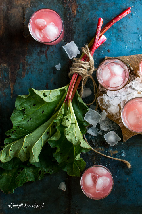 kompot z rabarbaru jak zrobic kompot z rabarbaru