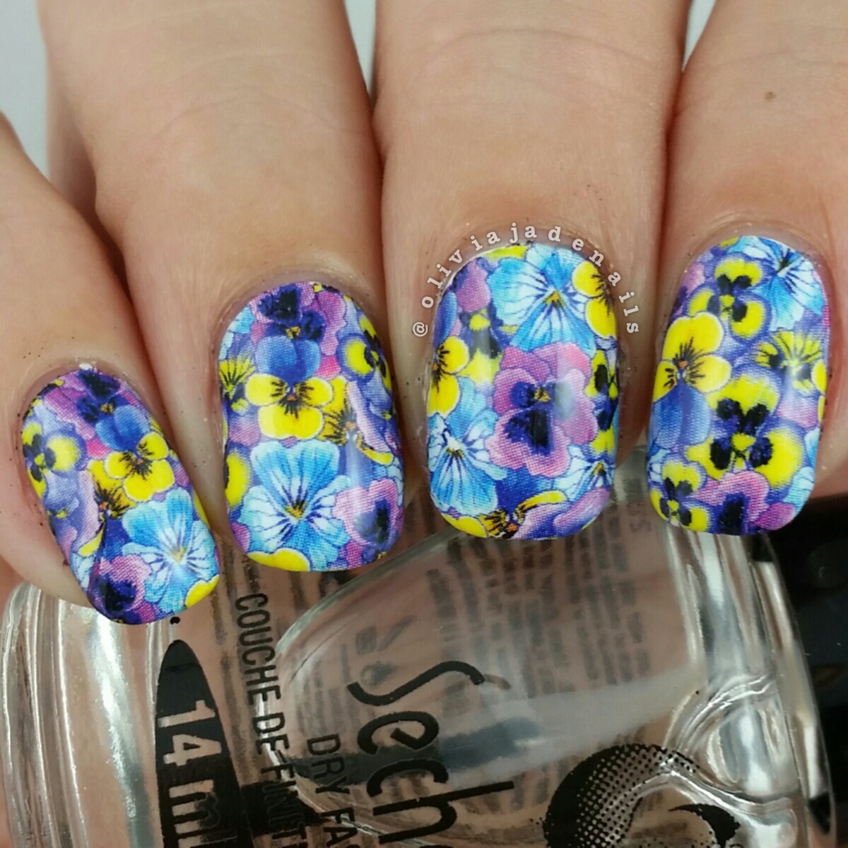 MILV Nail Decals swatched by Olivia Jade Nails