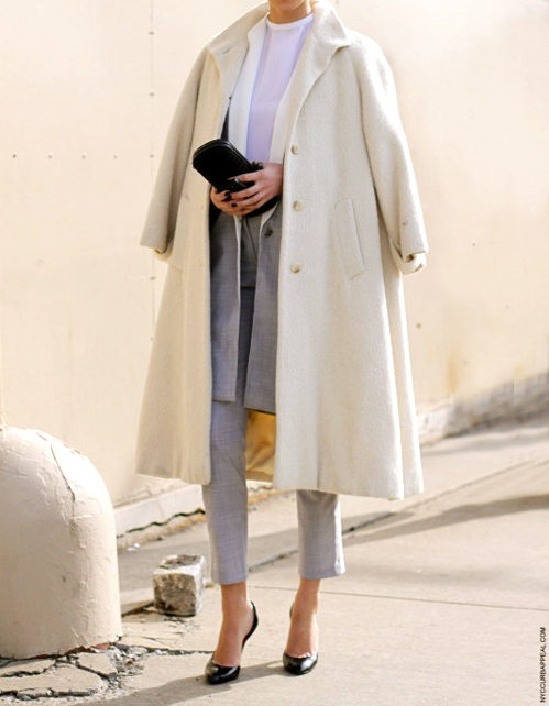 The Style Climber: Tears To The Eyes FAB!!! Thursday - Winter White Coat