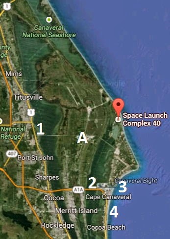Space: SpaceX Rocket Launch From Cape Canaveral On June 28, 2015