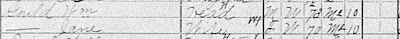 1910 U.S. census, Los Angeles County, California, population schedule, Los Nietos Township (part of Rivera Precinct), enumeration district (ED) 282, sheet 1A, dwelling 11, family 11, Household of Wm Gould; digital images, Ancestry (www.ancestry.com : accessed 11 Aug 2020); citing National Archives and Records Administration microfilm T624, roll 85.