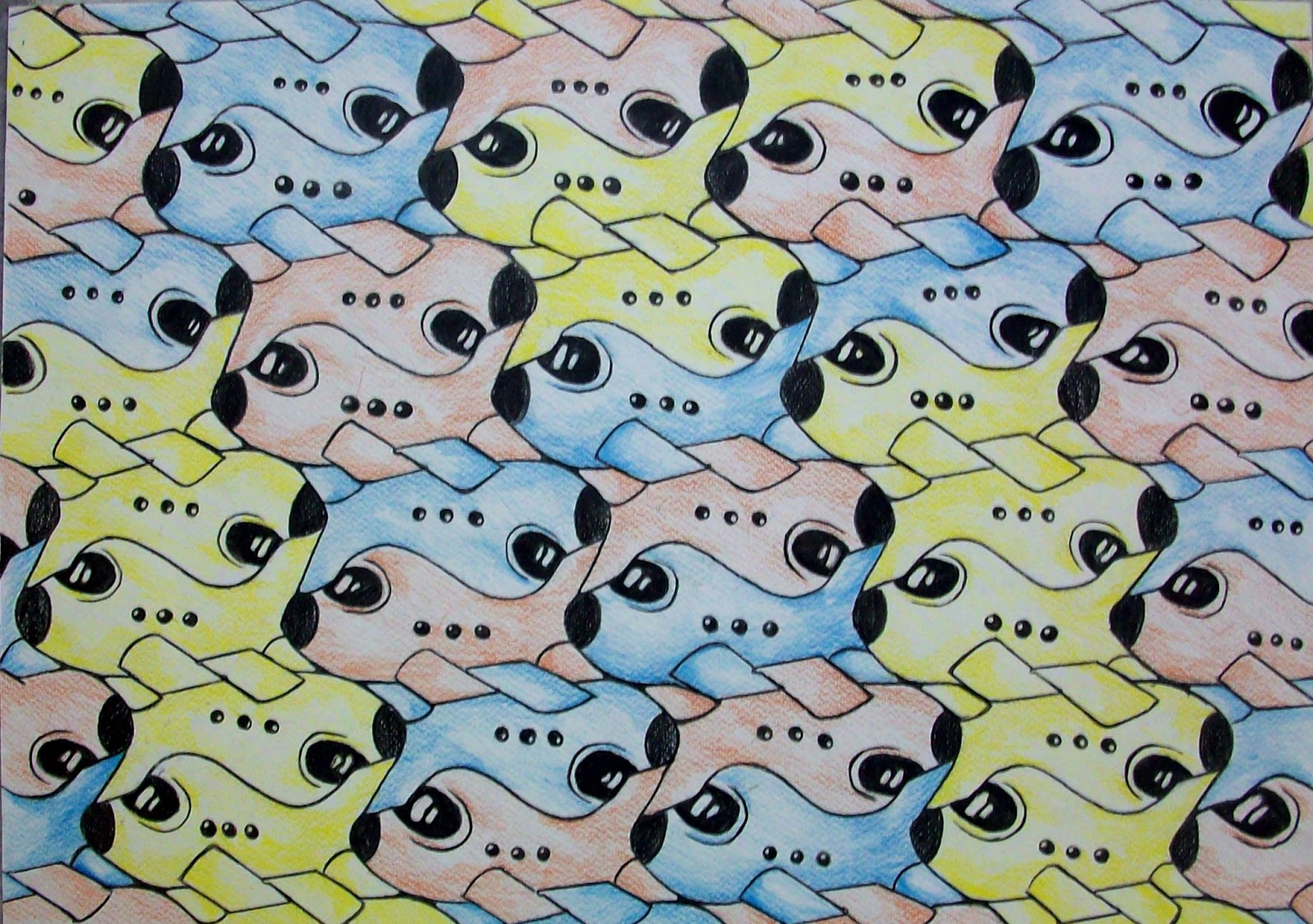 Contextual Study & 2D Design ( SY ): Tessellation