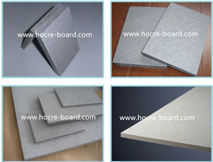 Hocreboard Building Materials Fiber Reinforced Cement Board