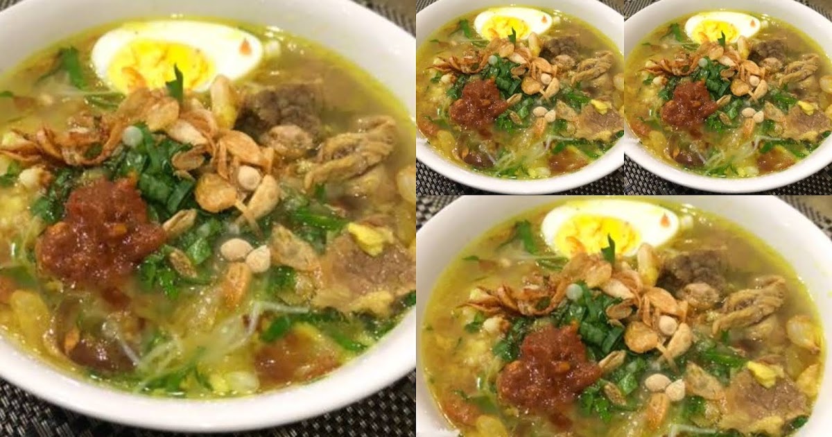 Soto Daging Sapi ala Madura by Stef Jn Resep Masakan Ikan
