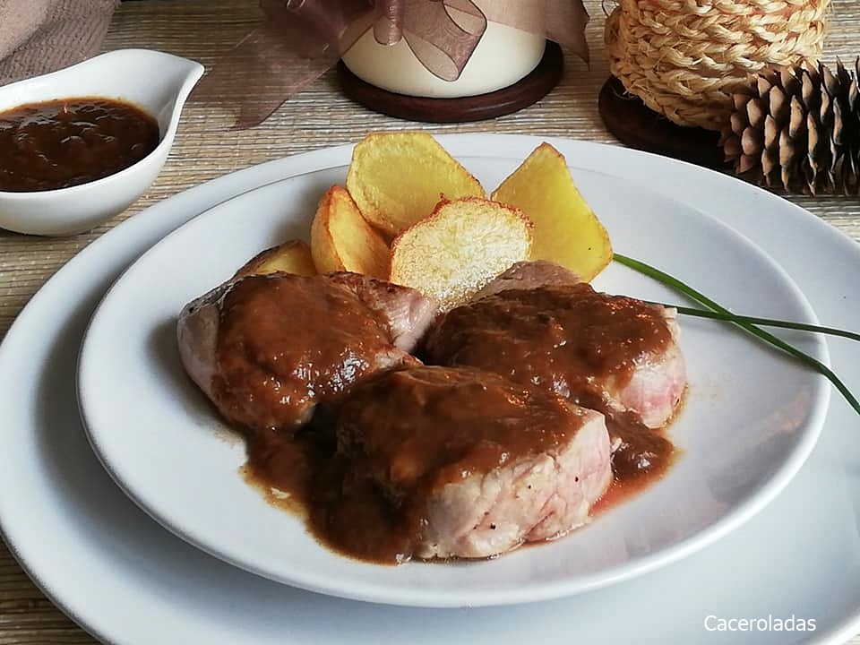 Receta de Cerdo al Pedro Ximénez con Cooking Chef de Kewood