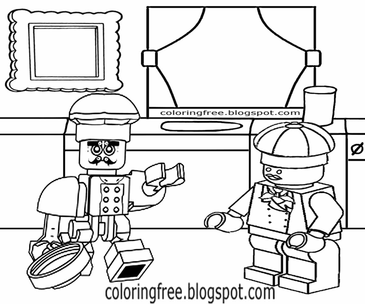 Lego City Coast Guard Coloring Pages