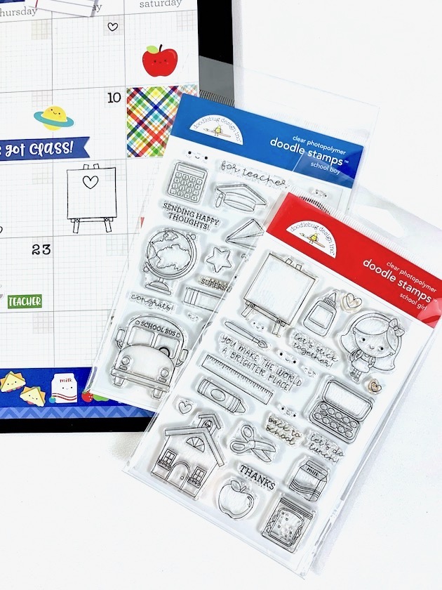 Plays Well With Paper Doodle Art Night Light