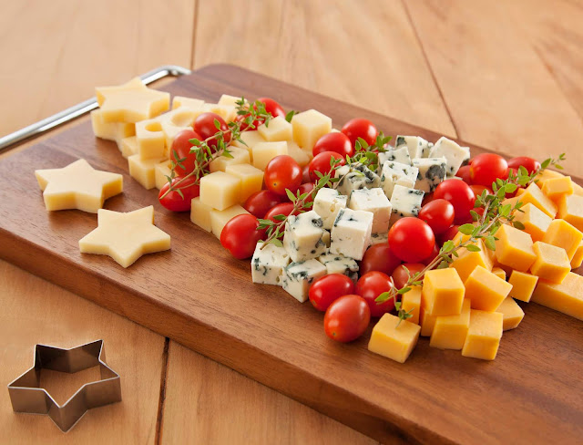 Tábua De Charcutaria Engraçada - 3 Compartimentos Para Queijo, Frios E Frutas