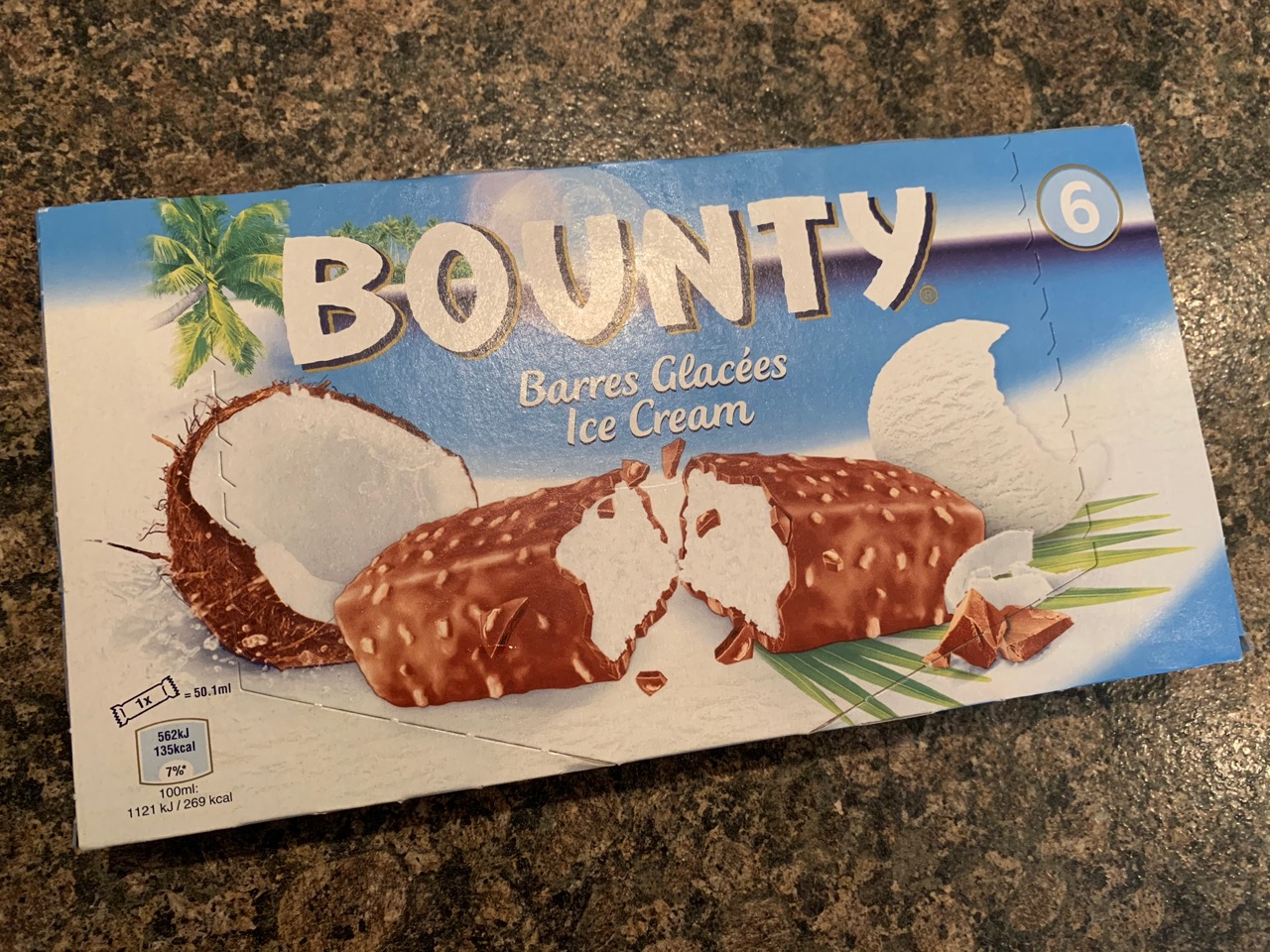 FOODSTUFF FINDS: Bounty Ice Cream (Iceland) By @cinabar