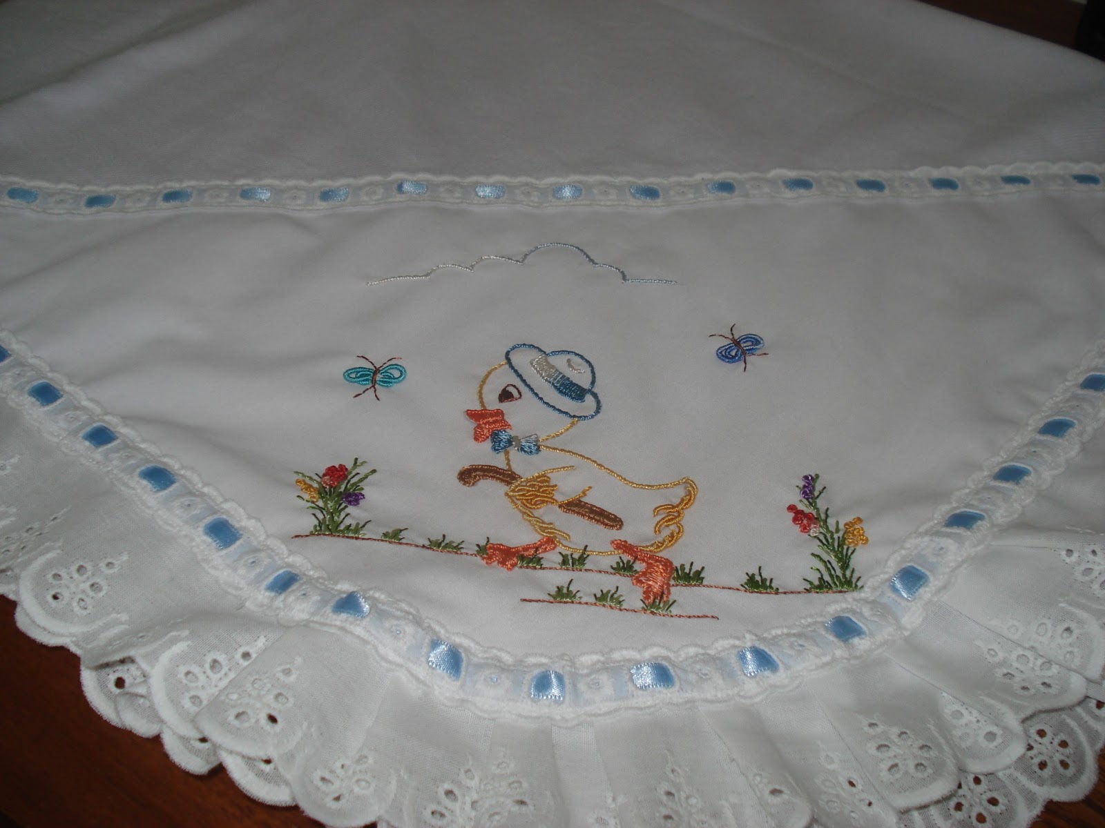 Linha na Mão: Cueiros de bebe