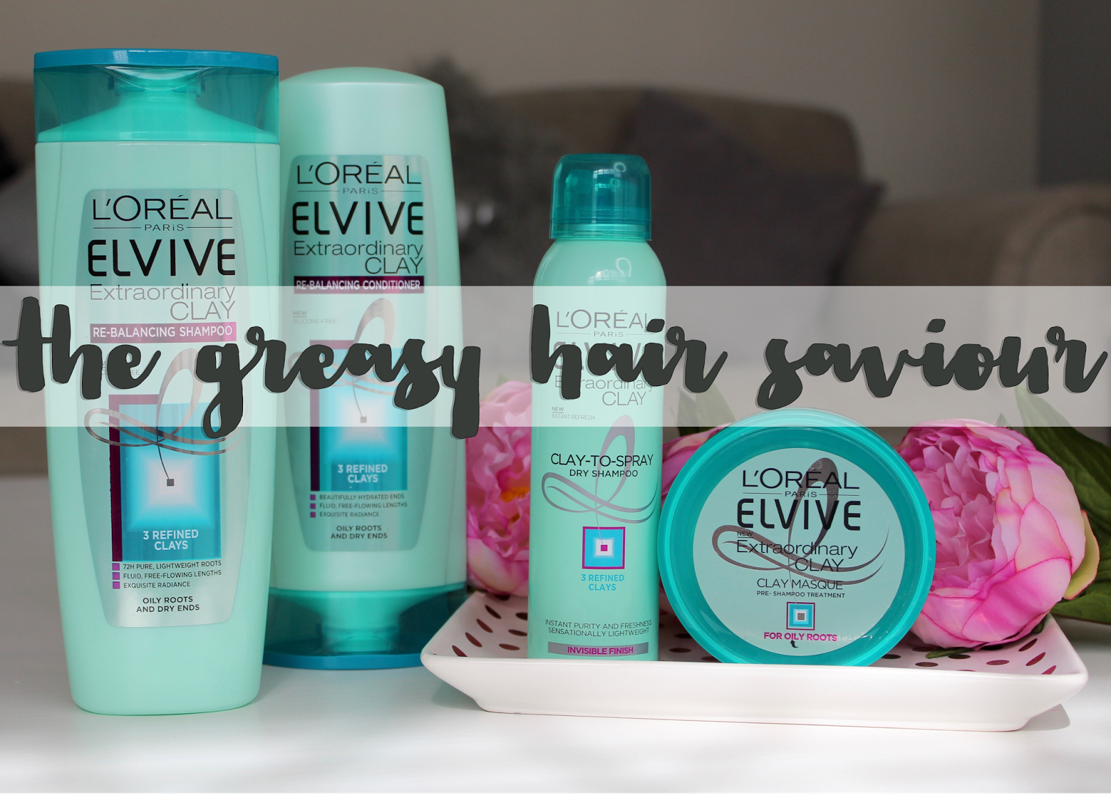 The Greasy Hair Saviour L Oreal Extraordinary Clay Flutter And
