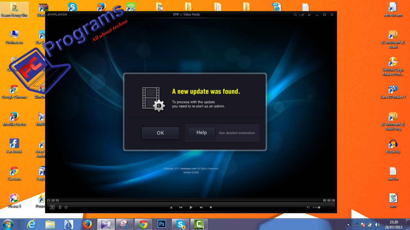 Programs PCget the latest version of KMplayer 3.9