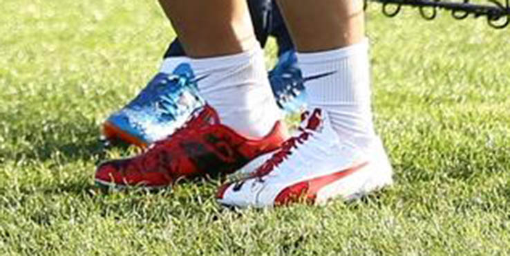 Sergio Aguero Trains In Signature Puma evoSPEED Boots - Footy Headlines