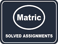 AIOU Solved Assignment Spring 2020 Matric https://www.pk24jobs.com/p/aiou-solved-assignments-matric-free.html