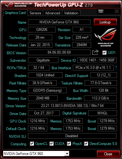 TechPowerUp GPU-Z TechPowerUp GPU-Z