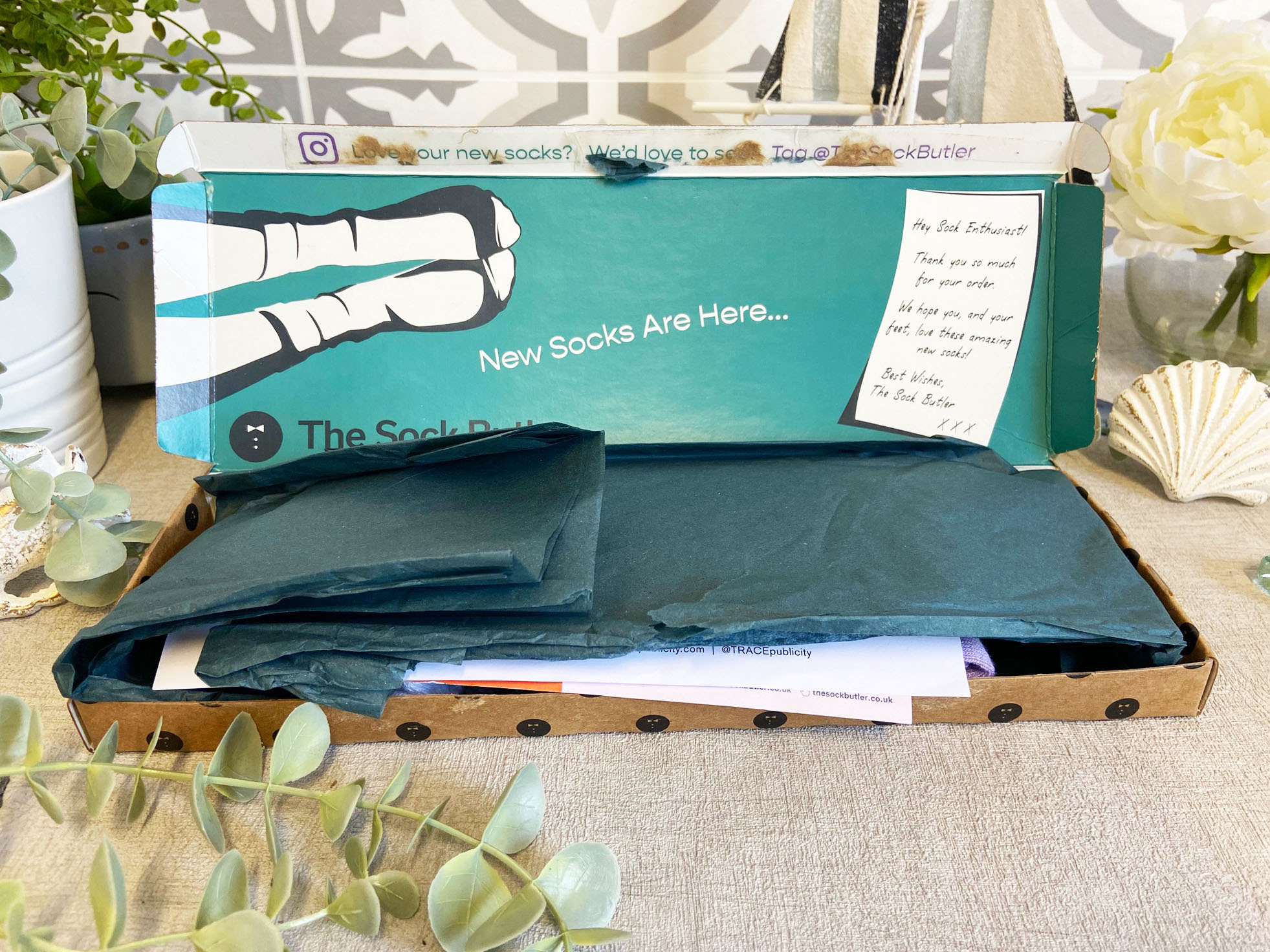 Kathryn's Loves Trying Out The Sock Butler Sock Subscription Service