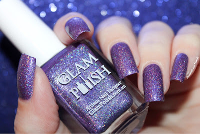 Swatch of the nail polish "Beauty Queen" from Glam Polish