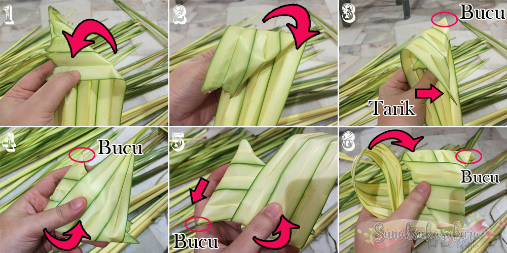 Buat palas cara kelantan ketupat Cara Buat