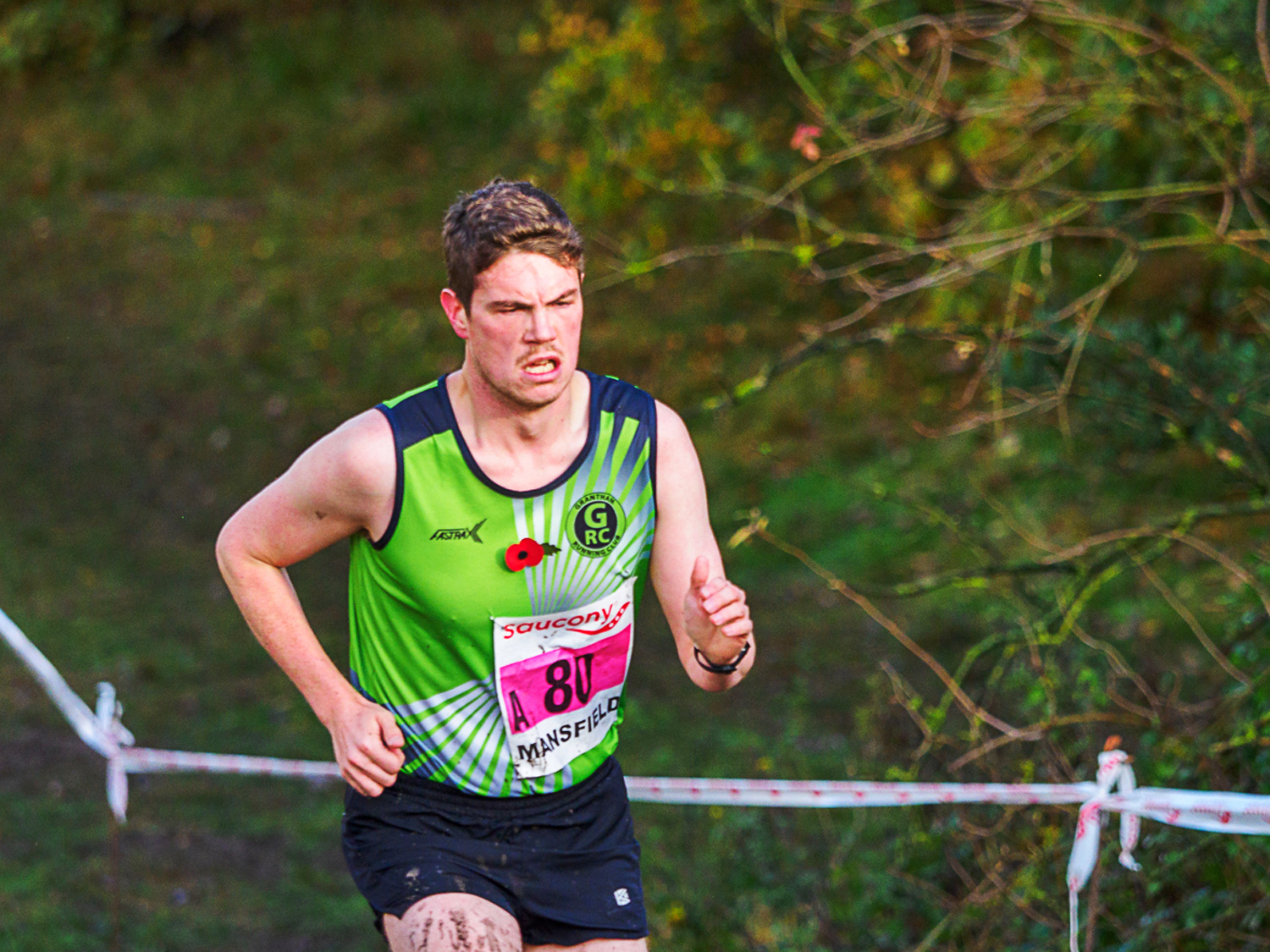 Grantham Running Club ECCA English Cross Country Relays Berry Hill Park, Mansfield