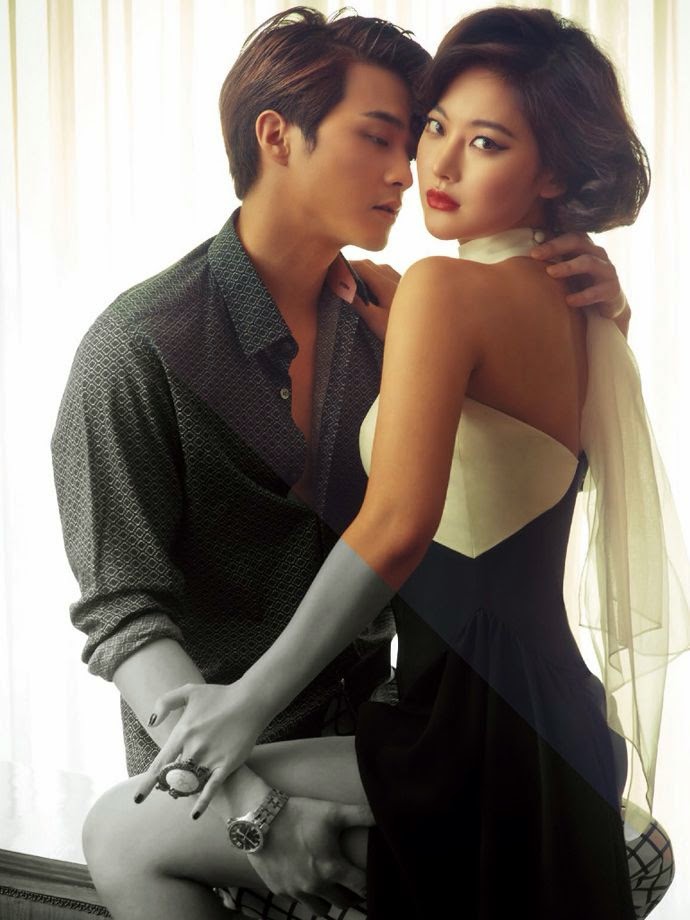 The Crazy Ahjummas: Kim Ji Hoon and Oh Yeon Seo's sexy pictoral in ...