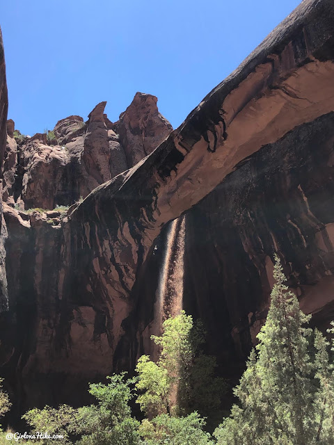 Hiking Grandstaff Canyon to Morning Glory Arch - Girl on a Hike
