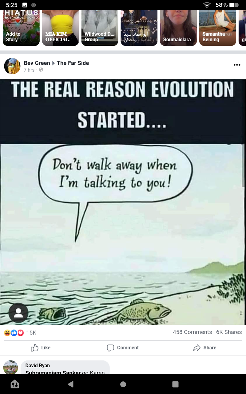 Evolution? What a joke!