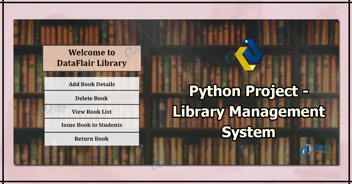 python library management system