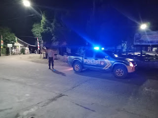 Polsek Baraka Patroli Blue Light, Jegah Kejahatan dimalam Hari